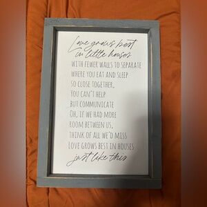 Gray and White Inspirational Wall Art